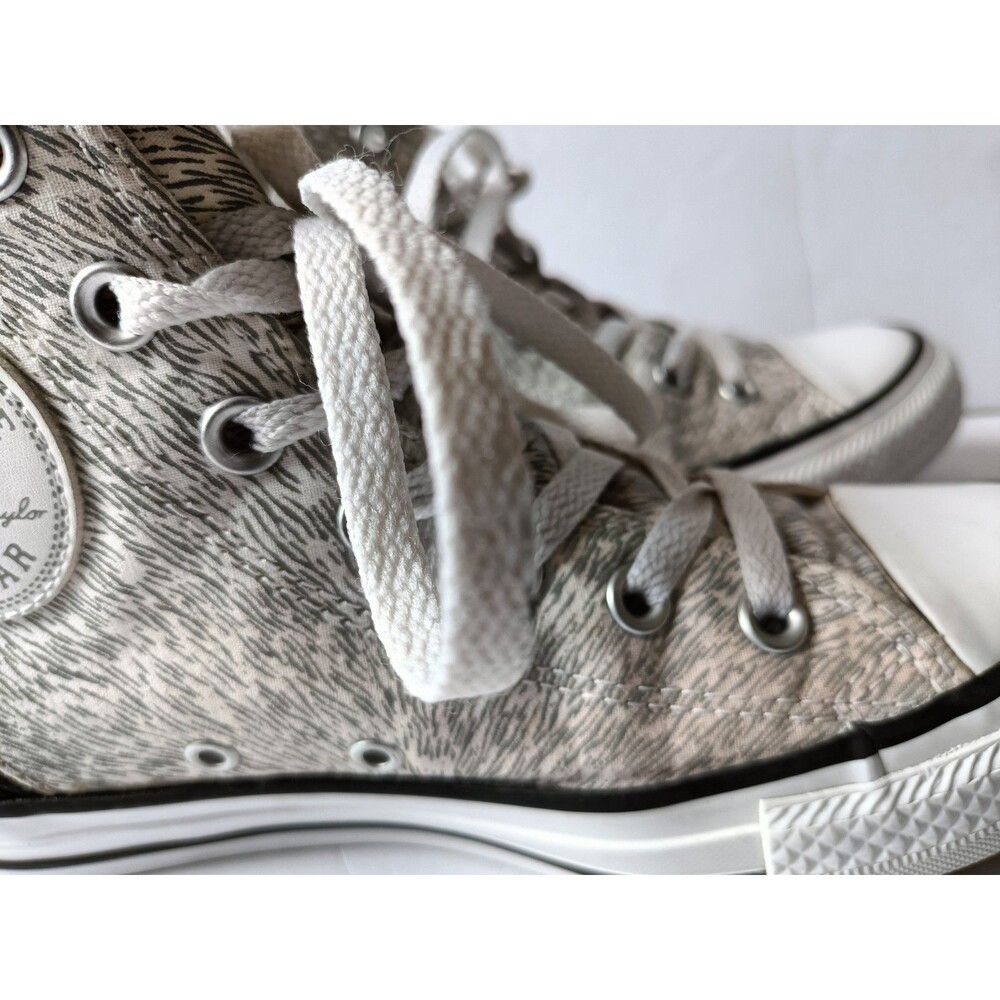 Converse All Star Chuck Taylor Shoes Women's Size 7 Reflective Tri Zip Sneakers - Picture 7 of 11